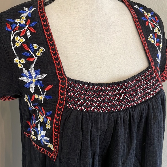 Embroidered dress 100% cotton - Picture 3 of 7